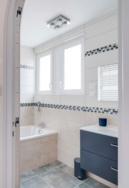 Rénovation d'une salle de bain dans une maison à La Rochelle